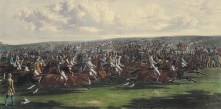 U344 - The start for the memorable derby of 1844