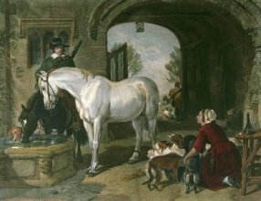 C210 - Horses at the Fountain