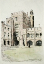 S964F - Eton, Cloisters at