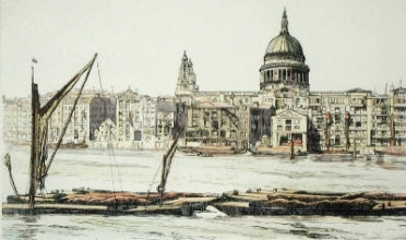 S950 - St Pauls from the Thames