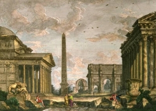 P040 - Ancient Rome, with Pantheon