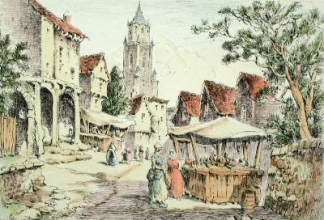 L610 - Market Place, Brittany