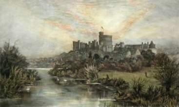 C197 - Windsor Castle from Clewer
