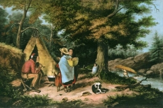 J079 - Indian Encampment, Caughnawaga