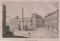 Fontana di Montecavallo in Piazza del Quirinale, Roma
