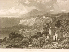 ITA36 - Lake and town of Nemi