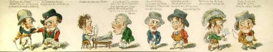 Q319B - Cruikshank Caricature Pl. 2