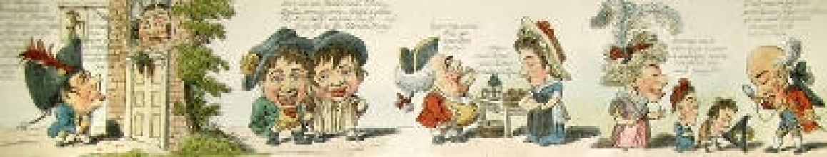 Q319A - Cruikshank Caricature Pl. 1