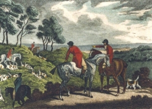 Q301B - Fox Hunting Plate II