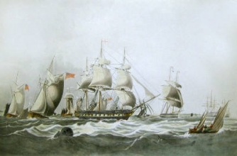 W639 - Lord Yarboroughs Yacht, Falcon