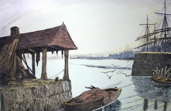 D306 - Low Tide in Port