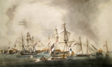 V420D - Battle of Trafalgar In Rear