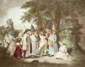 P343B - Children Playing Soldiers