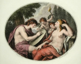 T981B - Cupids - Pl. II (Oval)
