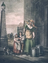 L445B - London Cries, Milkmaids