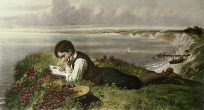 D224 - Absorbed in Robinson Crusoe