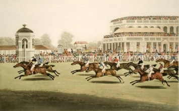 V415 - Panoramic View,Brit.Horse Rac.