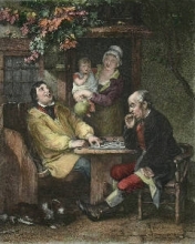 T937B - Draughts, Playing at