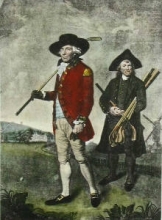 S705 - Golfers at Blackheath