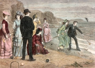 D117 - Croquet On the Beach