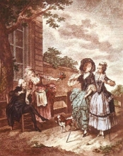 P356R - French Scenes - Plate XVIII