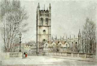 L556 - Magdalen Tower of Oxford