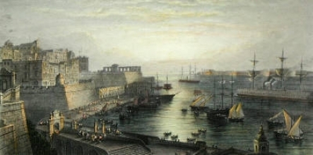 D099N - Malta Entrance to harbour